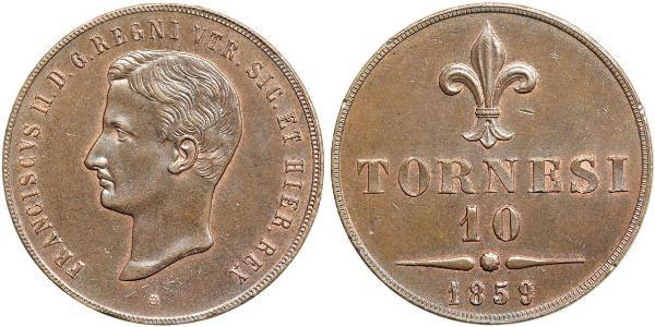 10 Tornesi Italian city-states Cobre 