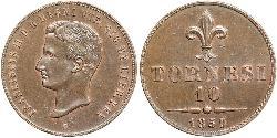 10 Tornesi Italian city-states 銅 