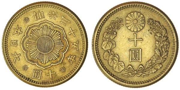 10 Yen Japan Gold 