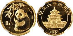 10 Yuan Cina Oro 