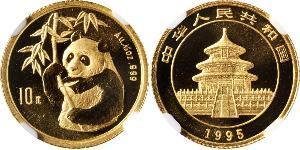 10 Yuan Cina Oro 