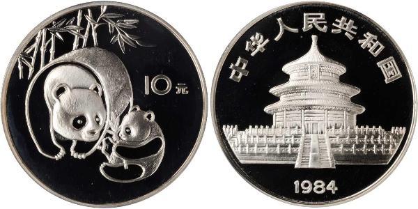 10 Yuan China Silver 