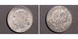 10 Zloty Deuxième République de Pologne (1918 - 1939) Argent Hedwige Ire de Pologne