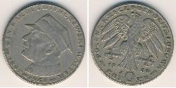 10 Zloty République populaire de Pologne (1952-1990) Cuivre/Nickel 