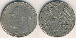 10 Zloty República Popular de Polonia (1952-1990) Níquel/Cobre 