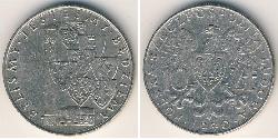 10 Zloty República Popular de Polonia (1952-1990) Níquel/Cobre 