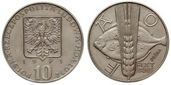 10 Zloty Repubblica Popolare di Polonia (1952-1990) Rame/Nichel 