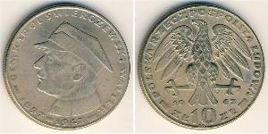 10 Zloty Repubblica Popolare di Polonia (1952-1990) Rame/Nichel 