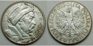 10 Zloty Poland / Second Polish Republic (1918 - 1939) Silver John III Sobieski (1629-1696)