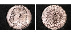 10 Zloty Second Polish Republic (1918 - 1939) Silver Józef Piłsudski