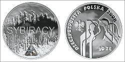 10 Zloty Third Polish Republic (1991 - ) Silver 