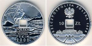 10 Zloty Third Polish Republic (1991 - ) Silver 