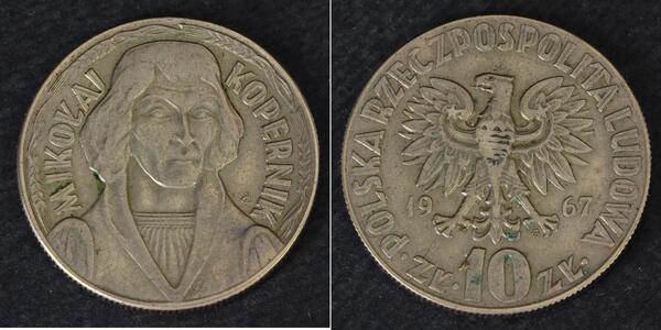 10 Zloty Repubblica Popolare di Polonia (1952-1990)  