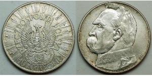 10 Zloty Seconda Repubblica Polacca (1918 - 1939)  