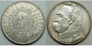 10 Zloty Segunda República Polaca (1918 - 1939)  