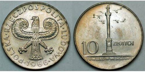 10 Zloty Volksrepublik Polen (1952-1990)  