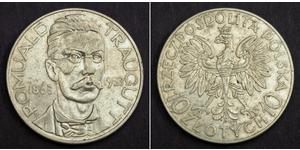 10 Zloty Zweite Polnische Republik (1918 - 1939)  Romuald Traugutt