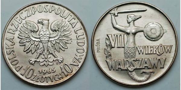 10 Zloty 波兰人民共和国 (1944 - 1989)  