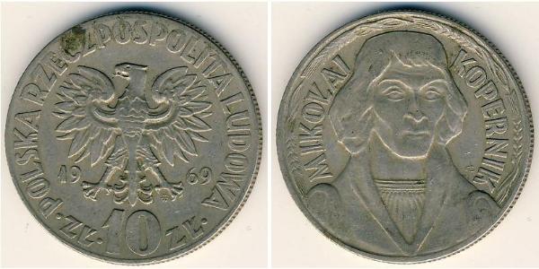 10 Zloty 波兰人民共和国 (1944 - 1989)  