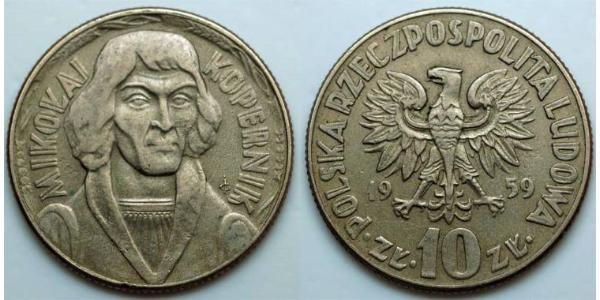 10 Zloty 波兰人民共和国 (1944 - 1989)  