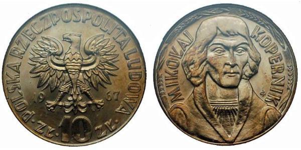 10 Zloty 波兰人民共和国 (1944 - 1989)  