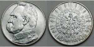 10 Zloty 波兰第二共和国 (1918 - 1939)  