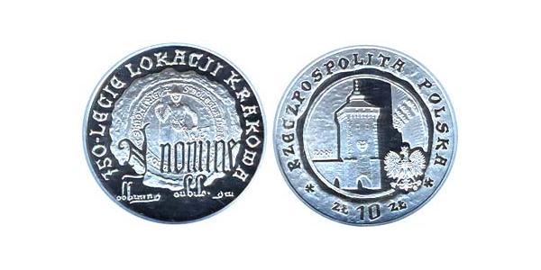 10 Zloty 波兰 銀 
