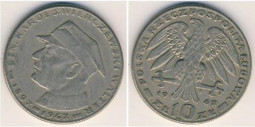 10 Zloty 波兰人民共和国 (1944 - 1989) 銅/镍 