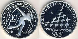 10 Євро Італія Срібло 