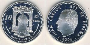 10 Євро Королівство Іспанія (1976 - ) Срібло 