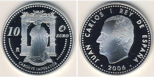 10 Євро Королівство Іспанія (1976 - ) Срібло 