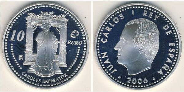 10 Євро Королівство Іспанія (1976 - ) Срібло 