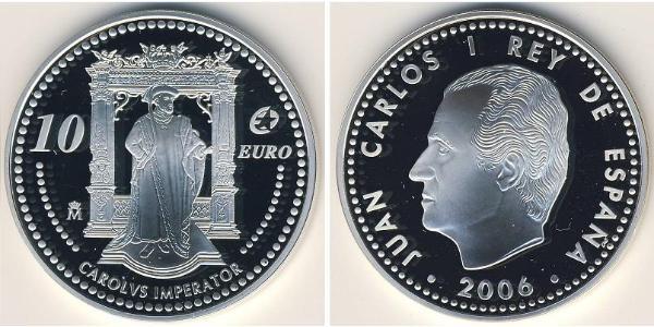 10 Євро Королівство Іспанія (1976 - ) Срібло 