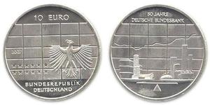 10 Євро Федеративна Республіка Німеччина (1990 - ) Срібло 