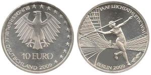 10 Євро Федеративна Республіка Німеччина (1990 - ) Срібло 