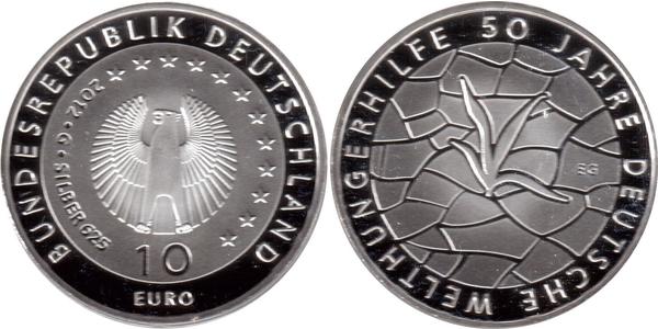 10 Євро Федеративна Республіка Німеччина (1990 - ) Срібло 