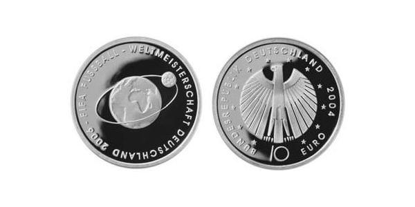 10 Євро Федеративна Республіка Німеччина (1990 - ) Срібло 