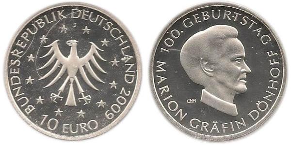 10 Євро Федеративна Республіка Німеччина (1990 - ) Срібло 