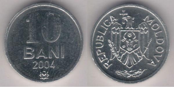 10 Бан Молдавия (1991 - ) Алюминий 