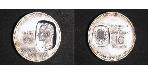 10 Боливар Венесуэла Серебро 