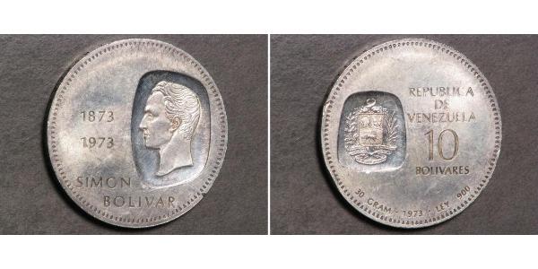 10 Боливар Венесуэла Серебро 