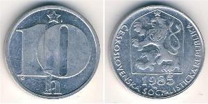 10 Гелер Чехословакія (1918-1992) Алюміній 
