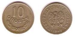 10 Grosh Polonia Níquel/Cobre 
