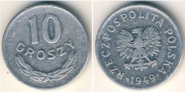 10 Грош Польща Алюміній 