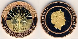 10 Долар Австралія (1939 - ) Біметал 