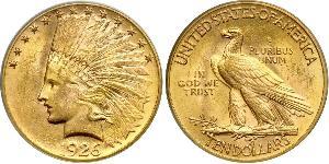 10 Долар США (1776 - ) Золото 