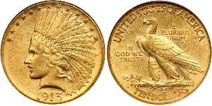 10 Долар США (1776 - ) Золото 