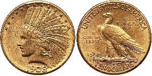 10 Долар США (1776 - ) Золото 