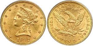 10 Долар США (1776 - ) Золото 