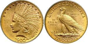10 Долар США (1776 - ) Золото 